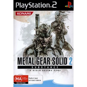 Konami Metal Gear Solid 2 Substance Refurbished PS2 Playstation 2 Game